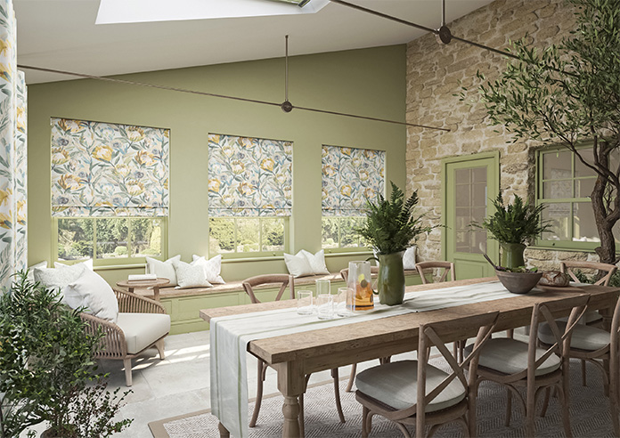 Ophelia, Mustard - Roman Blind - Image 6